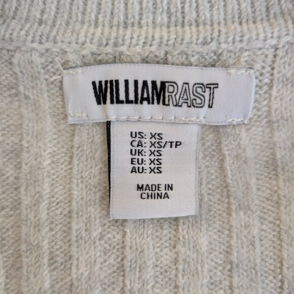 William Rast Cropped Sweater – XS Grey - Picture 2 of 8